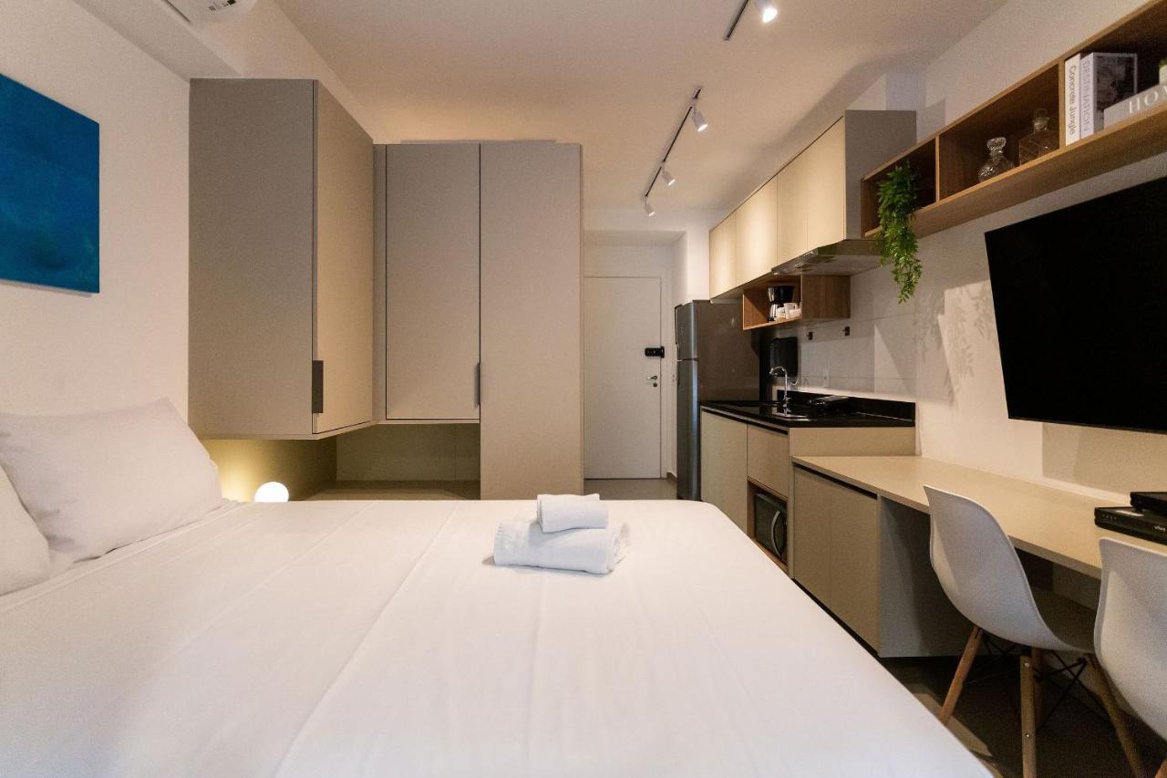 Hub Vila Madalena - Studios Por Temporada Σάο Πάολο Εξωτερικό φωτογραφία