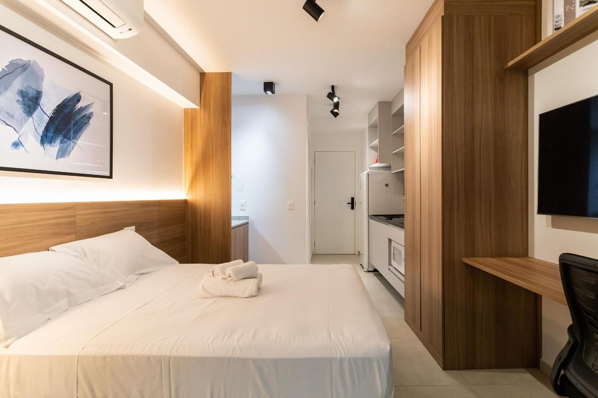 Hub Vila Madalena - Studios Por Temporada Σάο Πάολο Εξωτερικό φωτογραφία