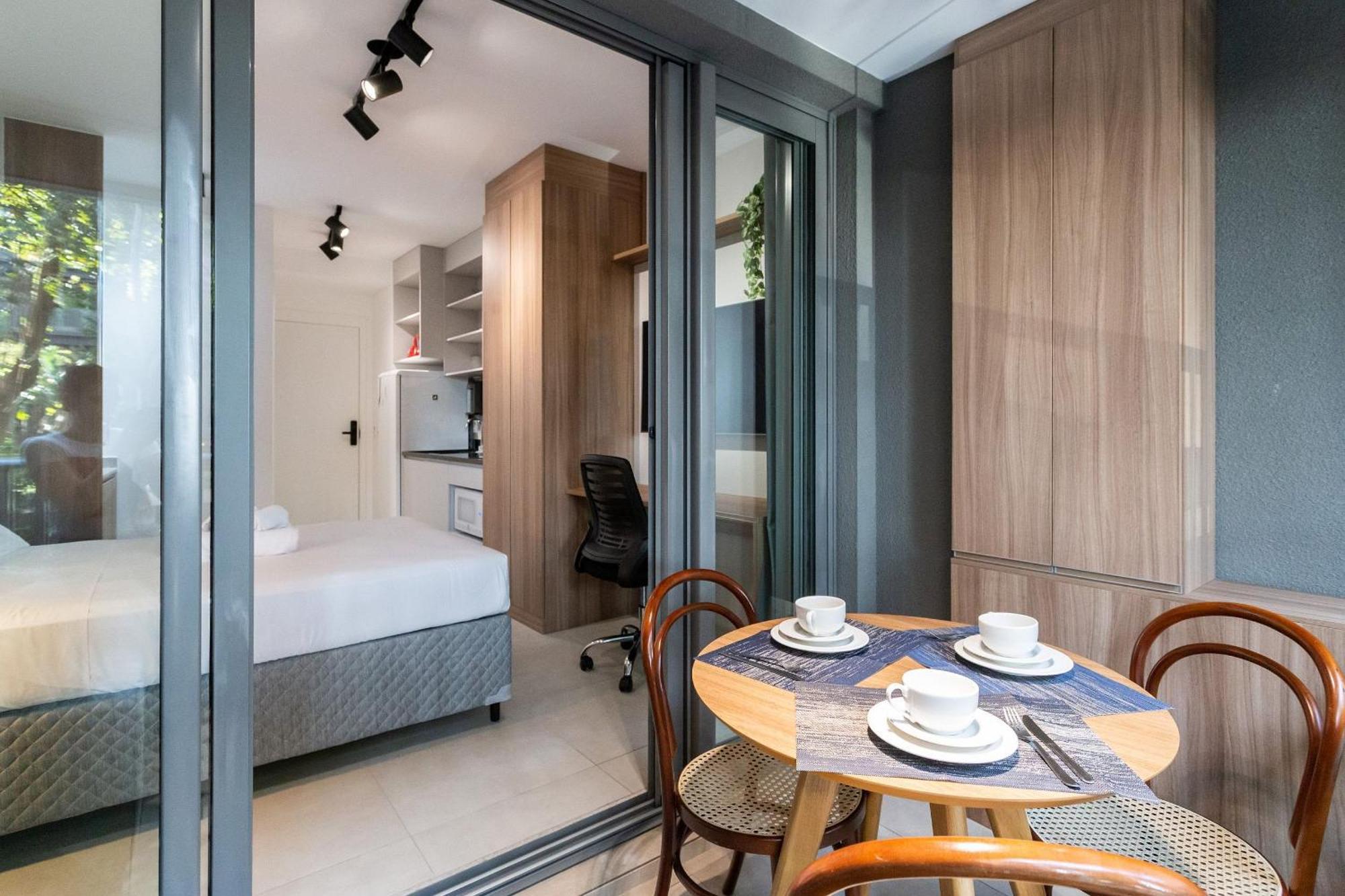 Hub Vila Madalena - Studios Por Temporada Σάο Πάολο Εξωτερικό φωτογραφία