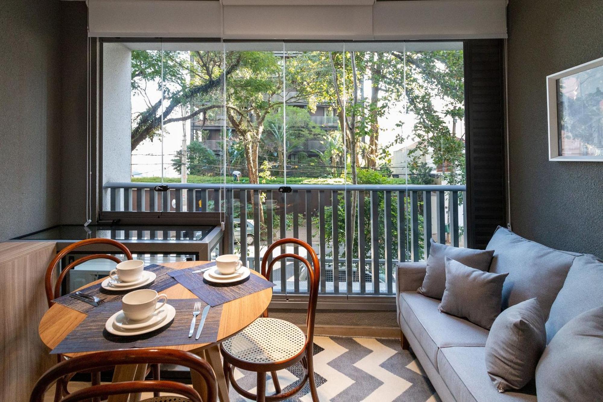 Hub Vila Madalena - Studios Por Temporada Σάο Πάολο Εξωτερικό φωτογραφία